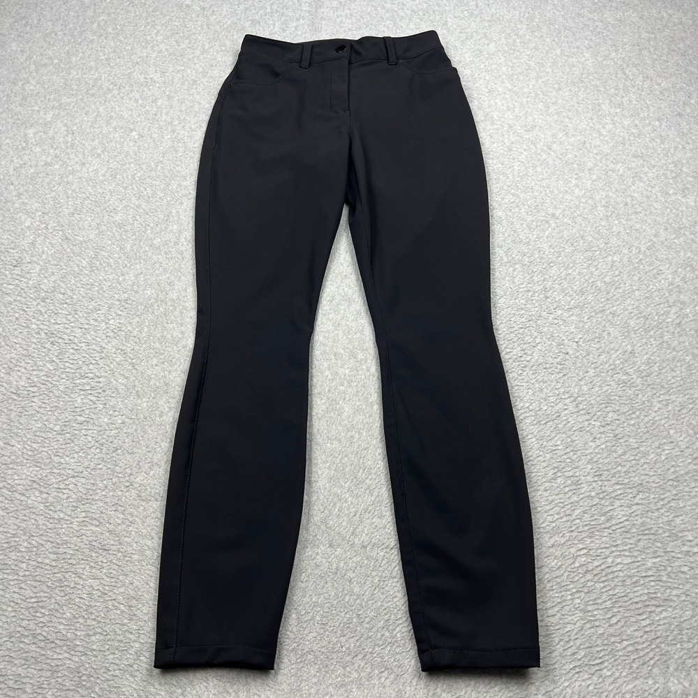 Lululemon City Sleek 5‎ Pocket 7/8 Pants Womens 27 Black Warpstreme Slim W5EJ8S